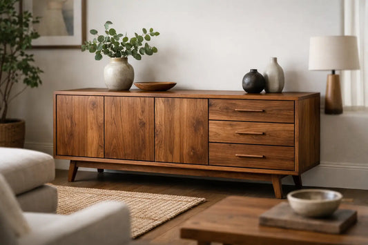 Choosing a Handcrafted Wood Sideboard UK