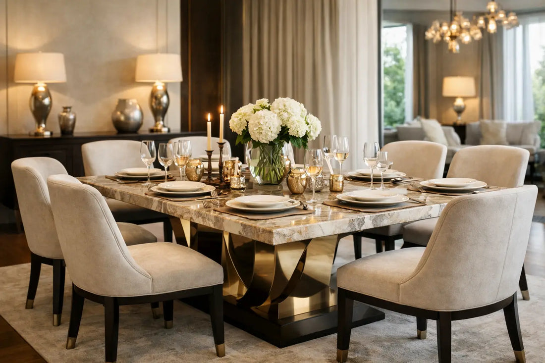 Best Luxury Dining Table Sets for Elegant Homes