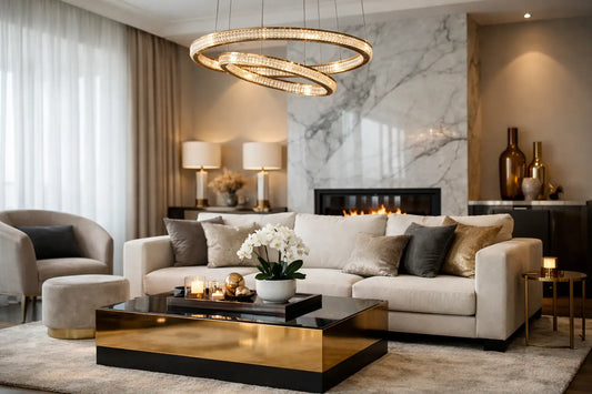 Luxury Living Room Makeover Example