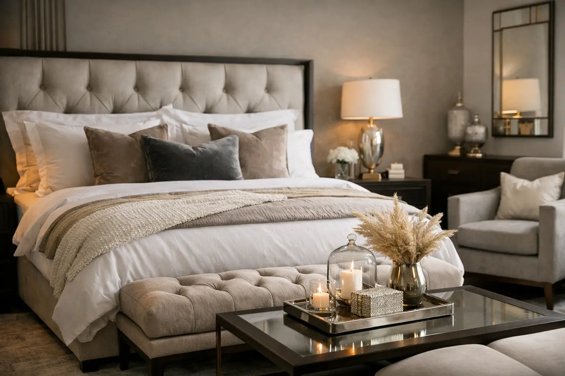 How to Layer Luxury Bedroom Furniture