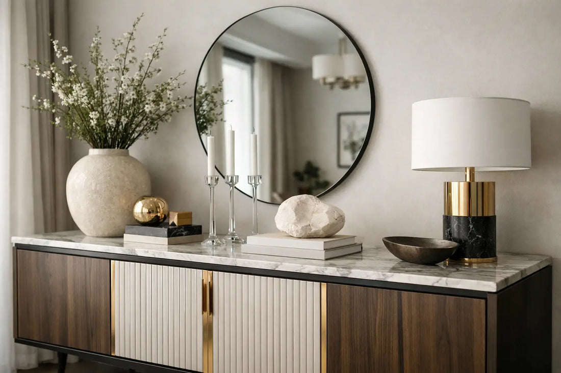 How to Style a Luxury Sideboard