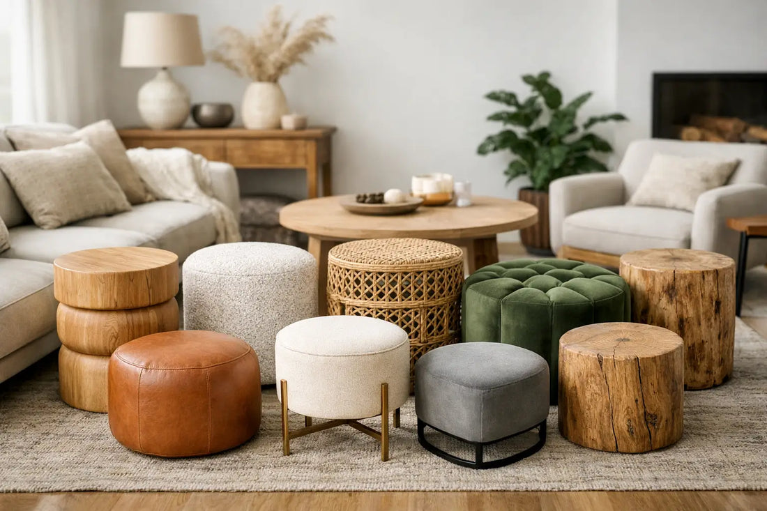 10 Best Accent Stools for Living Room Style