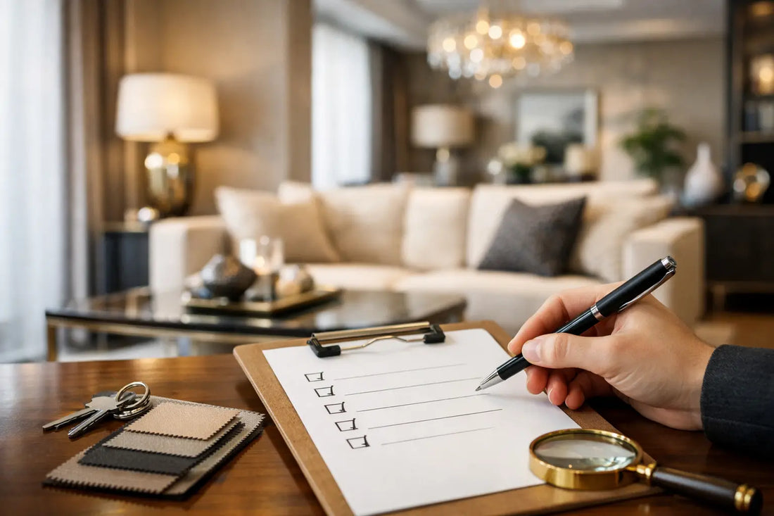 Luxury Furniture Buying Checklist UK