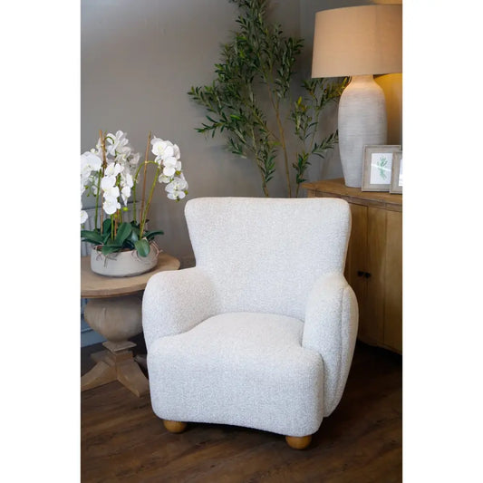 Greige Hui Large Arm Chair